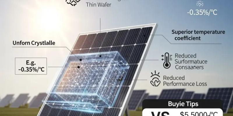 بهترین پنل خورشیدی برای مشهد مونوکریستال یا پلی کریستال؟